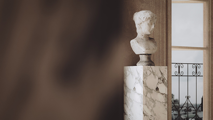 'Classic Apartment' bust detail