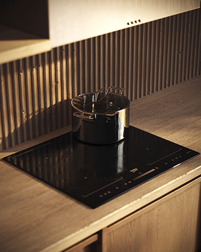 'Nordic Design Kitchen', stove detail