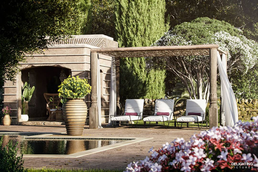 Rendered Oasis