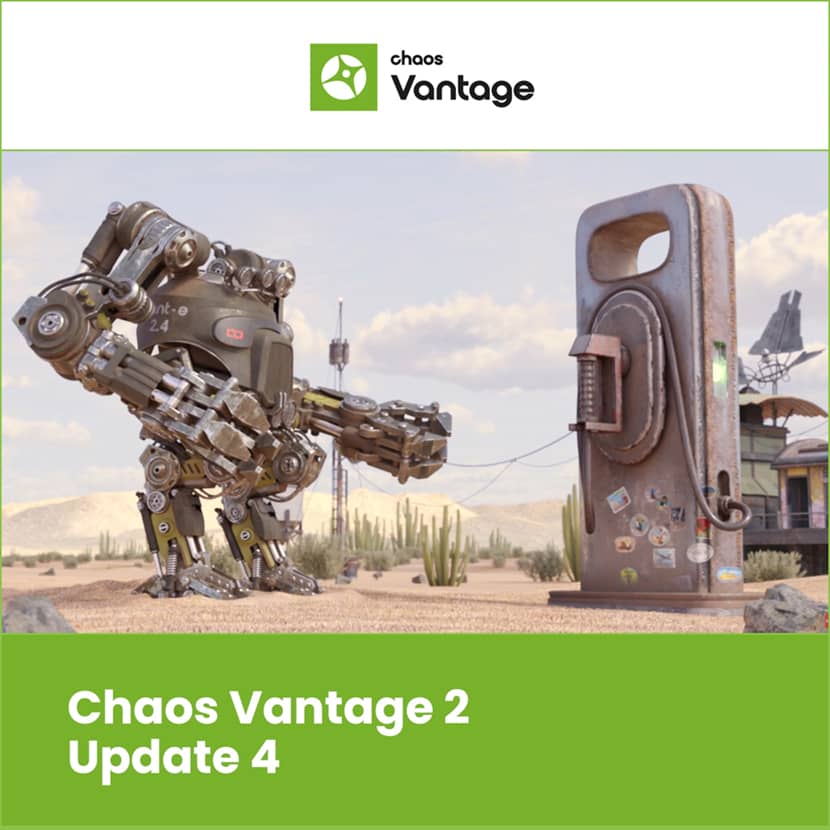 ChaosTV - Vantage 2.4 Delivers Enhanced Workflows With Decals And UDIM Support ChaosTV - Vantage 2.4 Delivers Enhanced Workflows With Decals And UDIM Support