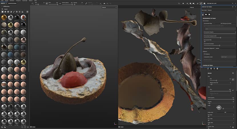 Utilizating of Substance Painter for texturing of the render of ''Venetian Bacaro'' by Gabriele Simonetta